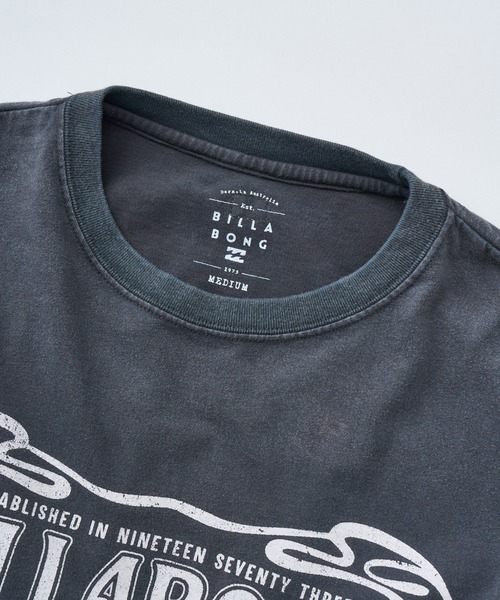 BILLABONG(ビラボン)の「BILLABONG レディース DESERT WANDERING LS ロンT 【WIDE LOOSE CROPPED】【2025年秋冬モデル】/ビラボンクロップド丈フロントプリント長袖ロンT(Tシャツ/カットソー・レディース・アイボリー/バーガンディー/オフホワイト・MEDIUM/LARGE)」の7枚目の写真