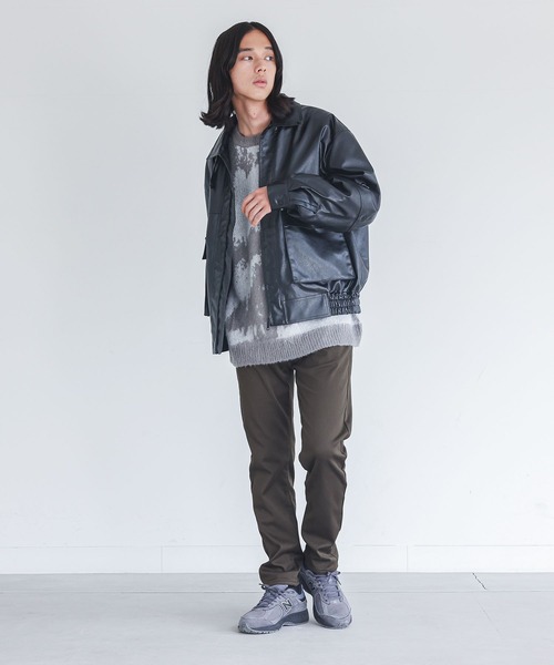 MDR（エムディアール）の「【機能素材】『裏ベロア起毛ストレッチチノパン/暖パン・暖かい・スリム・伸びる』（チノパンツ・メンズ・ボルドー/ダークネイビー/ベージュ/チャコール/ブラック/カーキ・M/L/XL）」の17枚目の写真