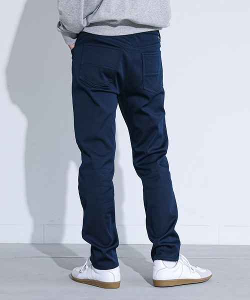 MDR（エムディアール）の「【機能素材】『裏ベロア起毛ストレッチチノパン/暖パン・暖かい・スリム・伸びる』（チノパンツ・メンズ・ボルドー/ダークネイビー/ベージュ/チャコール/ブラック/カーキ・M/L/XL）」の14枚目の写真