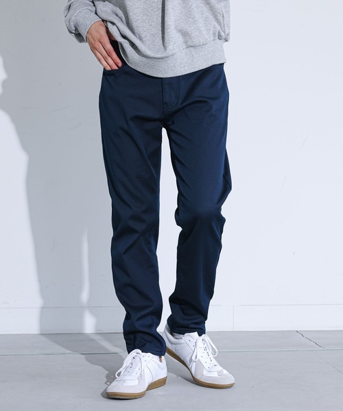 MDR（エムディアール）の「【機能素材】『裏ベロア起毛ストレッチチノパン/暖パン・暖かい・スリム・伸びる』（チノパンツ・メンズ・ボルドー/ダークネイビー/ベージュ/チャコール/ブラック/カーキ・M/L/XL）」の15枚目の写真