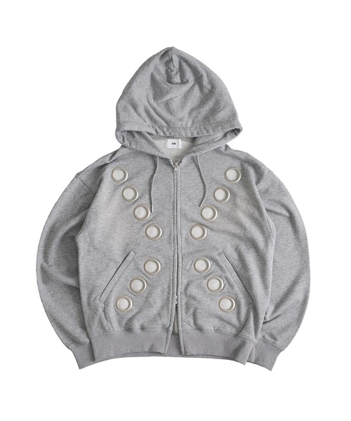 トップス EYELET ZIP HOODIE FTW セール】EYELET ZIP HOODIE（パーカー）｜FTW（エフティダブリュー）の