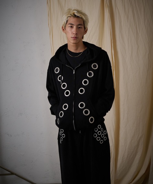 セール】EYELET ZIP HOODIE（パーカー）｜FTW（エフティダブリュー）の