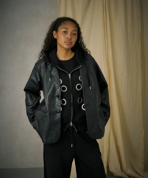 FTW（エフティダブリュー）の「EYELET ZIP HOODIE（パーカー