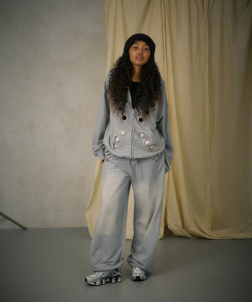 トップス EYELET ZIP HOODIE FTW EYELET ZIP HOODIE（パーカー）｜FTW（エフティダブリュー）の