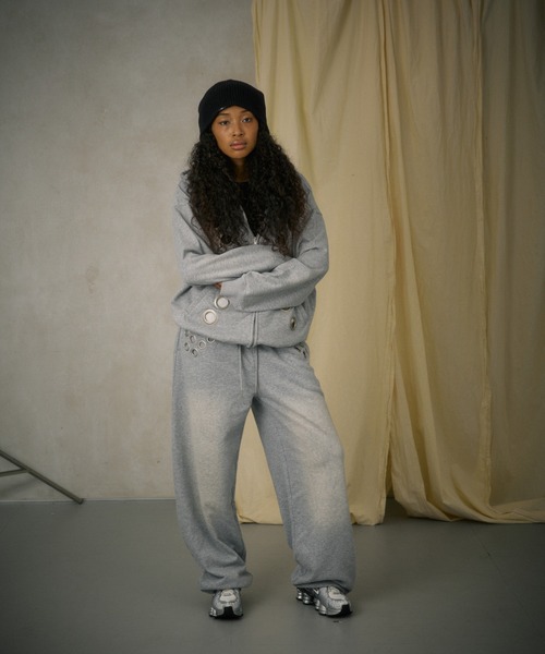 セール】EYELET ZIP HOODIE（パーカー）｜FTW（エフティダブリュー）の