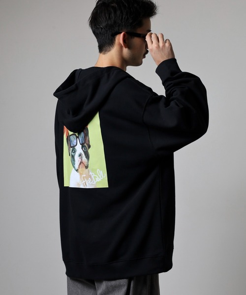 FUNALIVE(ファンアライブ)の「キングサイズ フレンチブル 裏毛フルジップパーカー unisex(パーカー・メンズ・ブラック/カーキ・4L/5L/6L/3L)」の22枚目の写真