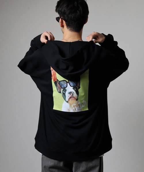 FUNALIVE(ファンアライブ)の「キングサイズ フレンチブル 裏毛フルジップパーカー unisex(パーカー・メンズ・ブラック/カーキ・4L/5L/6L/3L)」の21枚目の写真