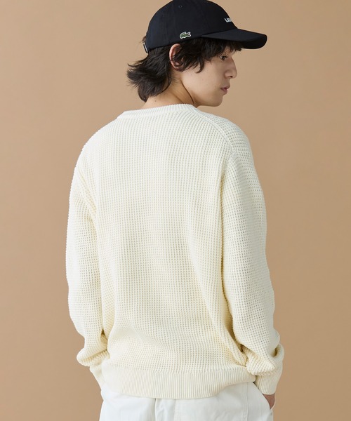 ワッフルニットセーター（ニット/セーター）｜LACOSTE（ラコステ）の