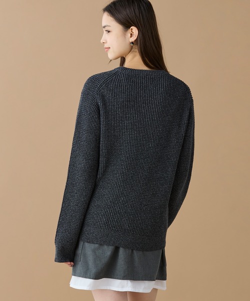 ワッフルニットセーター（ニット/セーター）｜LACOSTE（ラコステ）の