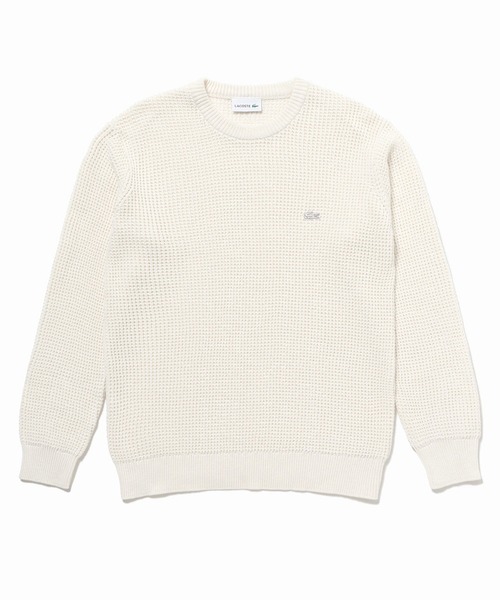 ワッフルニットセーター（ニット/セーター）｜LACOSTE（ラコステ）の