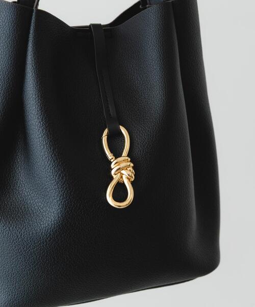 RODE SKO（ロデスコ）の「3WAYメタルリボントートバッグ（トートバッグ・レディース・ホワイト系その他/グレー/ブラック・ONE）」の13枚目の写真