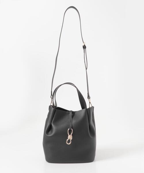 RODE SKO（ロデスコ）の「3WAYメタルリボントートバッグ（トートバッグ・レディース・ホワイト系その他/グレー/ブラック・ONE）」の18枚目の写真