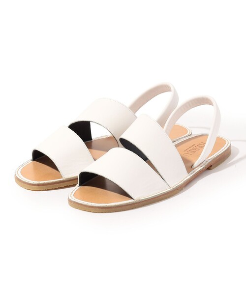 HEREU（ヘリュー）の「HEREU レザーサンダル（その他シューズ・メンズ・ブラック/ホワイト/ブラウン・43/42/44）」の2枚目の写真