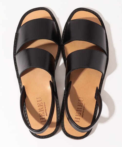 HEREU（ヘリュー）の「HEREU レザーサンダル（その他シューズ・メンズ・ブラック/ホワイト/ブラウン・43/42/44）」の10枚目の写真