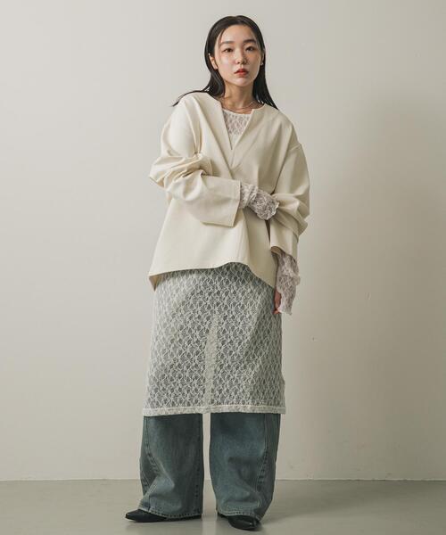 セール】スキッパールーズトップ（その他トップス）｜SENSE OF PLACE