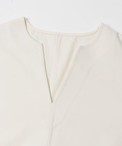 SENSE OF PLACE by URBAN RESEARCH（センスオブプレイスバイアーバンリサーチ）の「スキッパールーズトップ（その他トップス・レディース・アイボリー/キャメル/チャコールグレー・ONE）」の11枚目の写真