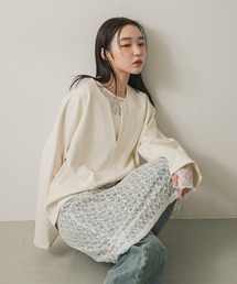 SENSE OF PLACE by URBAN RESEARCH(センスオブプレイスバイアーバンリサーチ)のスキッパールーズトップ(その他トップス)