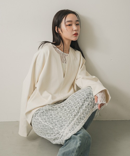 セール】スキッパールーズトップ（その他トップス）｜SENSE OF