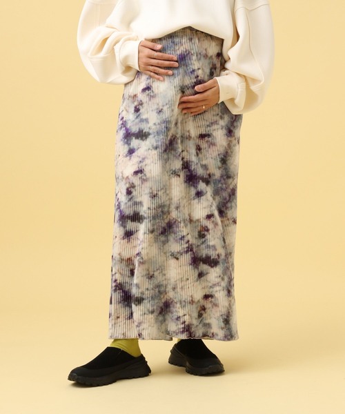 LEPSIM（レプシィム）の「【産前・産後対応】マタニティ／アソートプリーツスカート　595334（マタニティウェア/グッズ・レディース・ホワイト系その他/ブラック/レオパード/ドット・FREE）」の15枚目の写真