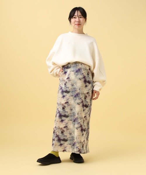 LEPSIM（レプシィム）の「【産前・産後対応】マタニティ／アソートプリーツスカート　595334（マタニティウェア/グッズ・レディース・ホワイト系その他/ブラック/レオパード/ドット・FREE）」の17枚目の写真