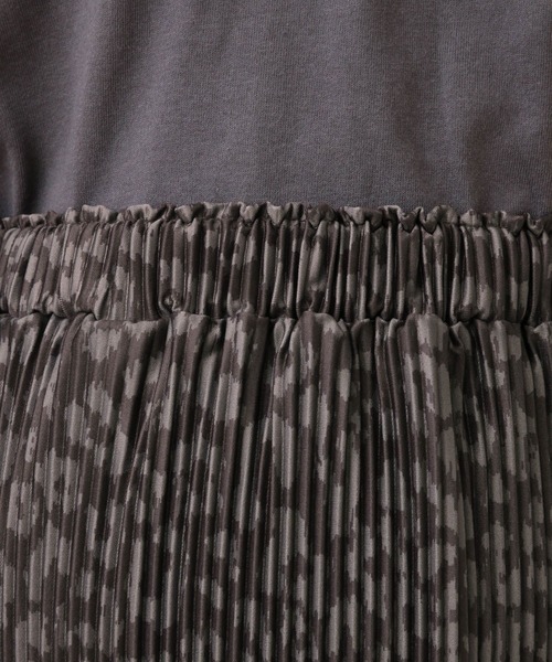 LEPSIM（レプシィム）の「【産前・産後対応】マタニティ／アソートプリーツスカート　595334（マタニティウェア/グッズ・レディース・ホワイト系その他/ブラック/レオパード/ドット・FREE）」の10枚目の写真