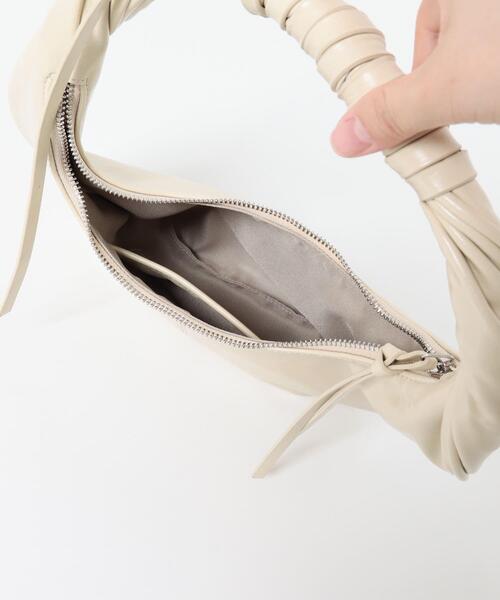 KBF（ケイビーエフ）の「ハンドルデザインサークルBAG（ハンドバッグ・レディース・アイボリー/ブラック・ONE）」の9枚目の写真