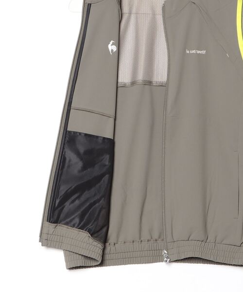 le coq sportif GOLF(ルコックスポルティフゴルフ)の「【le coq sportif GOLF】撥水/ストレッチ2WAYジャケット【袖取り外し可能】 ゴルフウェア(ブルゾン・レディース・カーキ/ネイビー/ホワイト・S/M/L/XL)」の10枚目の写真