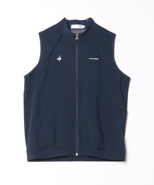 le coq sportif GOLF(ルコックスポルティフゴルフ)の「【le coq sportif GOLF】撥水/ストレッチ2WAYジャケット【袖取り外し可能】 ゴルフウェア(ブルゾン・レディース・カーキ/ネイビー/ホワイト・S/M/L/XL)」の13枚目の写真