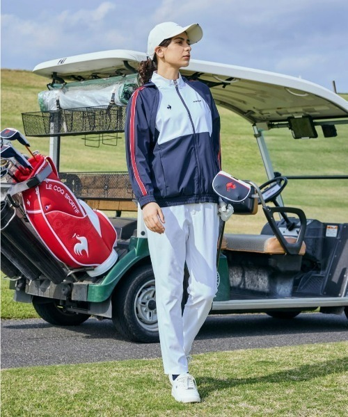セール】【le coq sportif GOLF】撥水/ストレッチ2WAYジャケット【袖