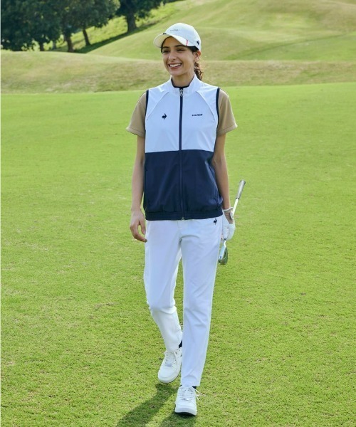 セール】【le coq sportif GOLF】撥水/ストレッチ2WAYジャケット【袖