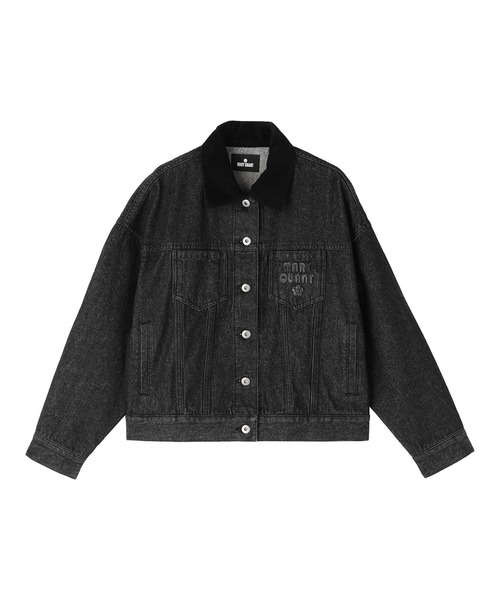 レトロロゴデニム ブルゾン（デニムジャケット）｜MARY QUANT（マリー