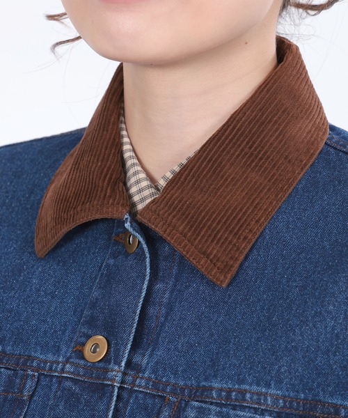 MARY QUANT（マリークワント）の「レトロロゴデニム ブルゾン（デニム