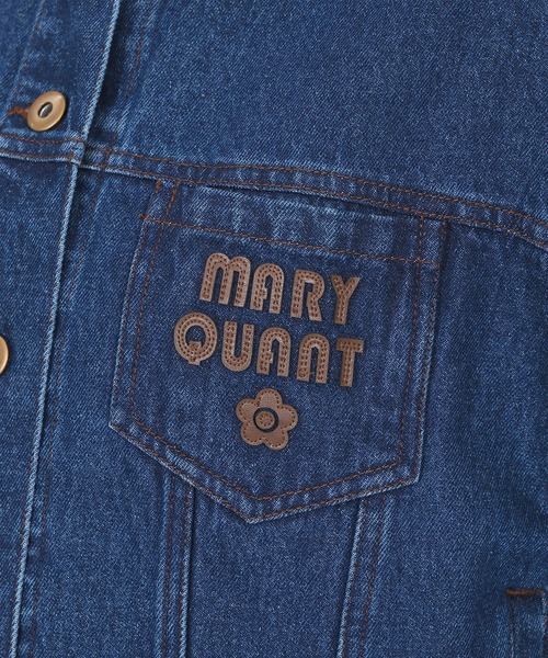 レトロロゴデニム ブルゾン（デニムジャケット）｜MARY QUANT