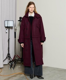 セール】MAISON SPECIAL｜メゾン スペシャルのその他アウター（レッド