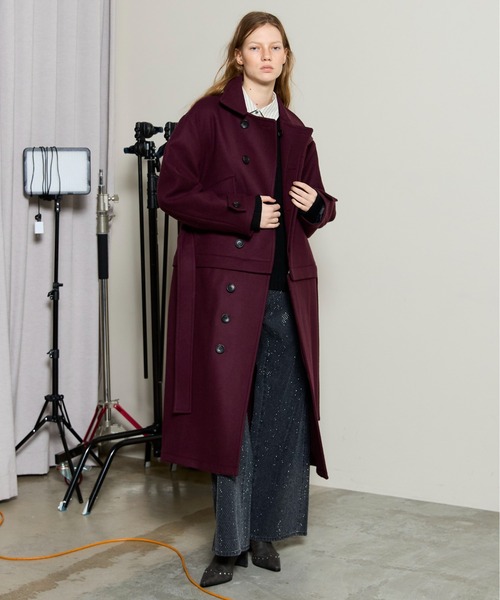 2way Stand Collar Coat / 2WAYスタンドカラーコート（その他アウター
