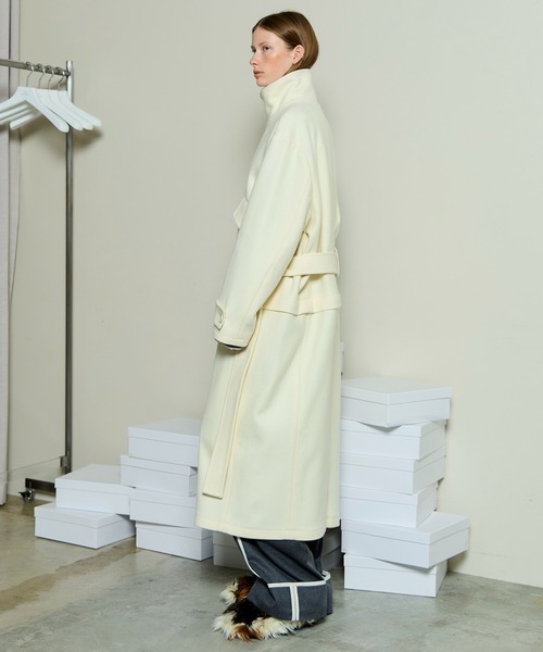 セール】2way Stand Collar Coat / 2WAYスタンドカラーコート（その他