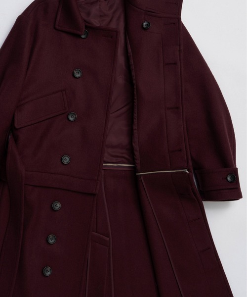 メゾンスペシャル スタンドカラー ダブル コート MAISON SPECIAL｜2WAYスタンドカラーコート | Rakuten Fashion(楽天