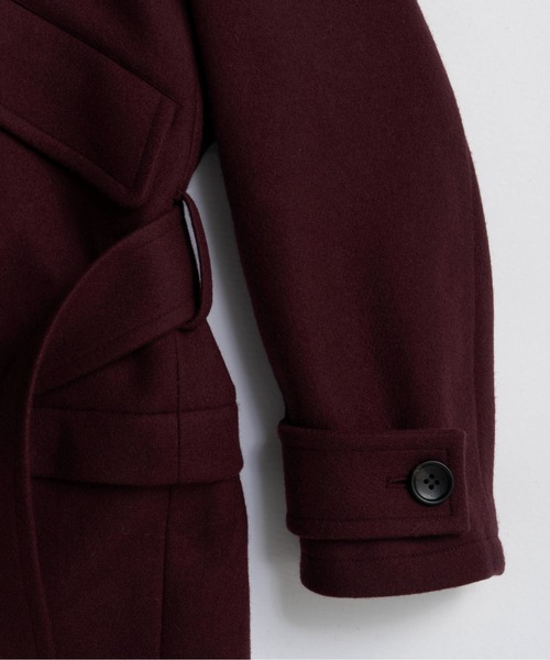 MAISON SPECIAL（メゾンスペシャル）の「2way Stand Collar Coat / 2WAYスタンドカラーコート（その他アウター・レディース・ブラック/グレー/ホワイト/ボルドー・FREE）」の18枚目の写真