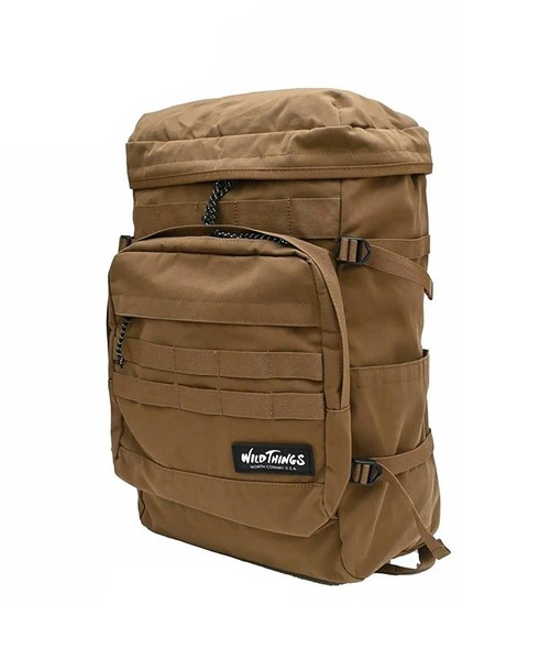 WILD THINGS(ワイルドシングス)の「WILDTHINGS バックパック 30L(バックパック/リュック・メンズ・ブラック/グレー/ベージュ・FREE)」の3枚目の写真