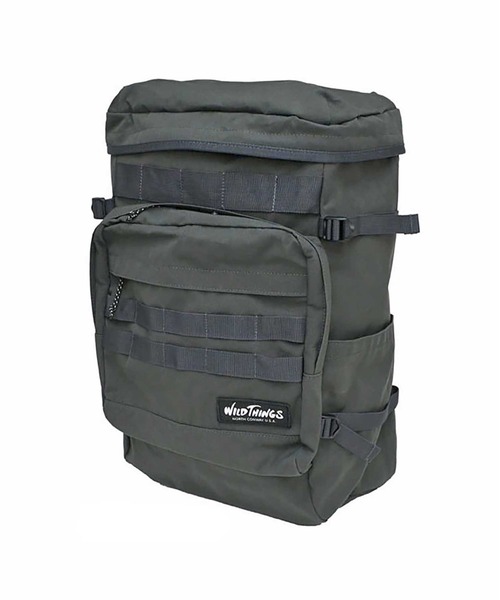 WILD THINGS(ワイルドシングス)の「WILDTHINGS バックパック 30L(バックパック/リュック・メンズ・ブラック/グレー/ベージュ・FREE)」の2枚目の写真