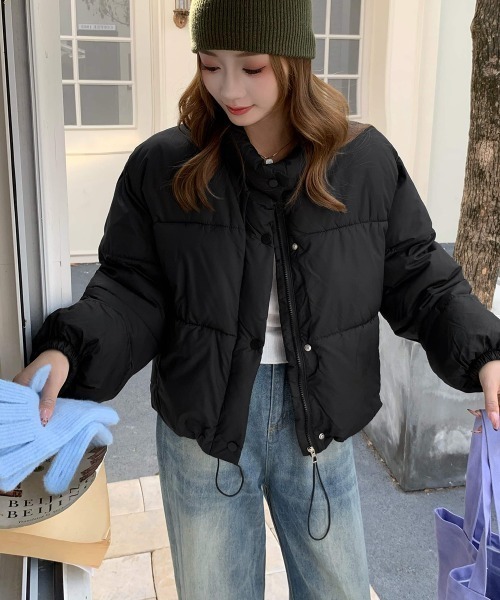 セール】スタンドカラー中綿ブルゾン（ブルゾン）｜PRIVATE BEACH