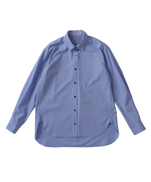 DRESSLAVE(ドレスレイブ)の「just fit shirts(ジャストフィットシャツ)(シャツ/ブラウス・レディース・ベージュ/ブルー・38)」の2枚目の写真