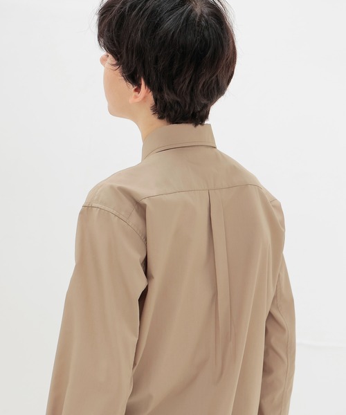 DRESSLAVE(ドレスレイブ)の「just fit shirts(ジャストフィットシャツ)(シャツ/ブラウス・レディース・ベージュ/ブルー・38)」の8枚目の写真