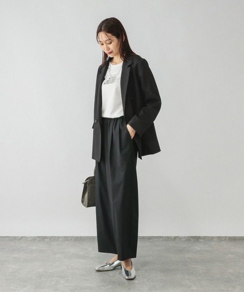 お手入れラクラクセットアップ/ダブルジャケット/587828（テーラード