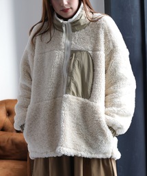 cepo | ボアオーバージップブルゾン(ブルゾン)