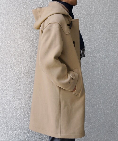 SHIPS any: PURE WOOL MELTON ダッフル コート 25AW◇（ダッフルコート