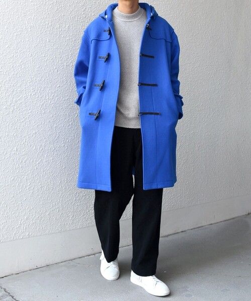 SHIPS any: PURE WOOL MELTON ダッフル コート 25AW◇（ダッフルコート