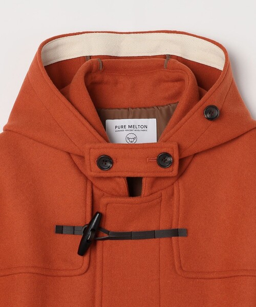 新品未使用✨IENA ダッフルコート　キャメル　2023AW 36 SHIPS any: PURE WOOL MELTON ダッフル コート 25AW◇（ダッフルコート