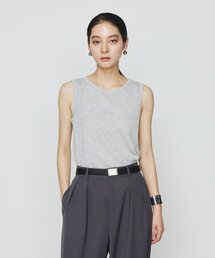 Gabardine K.T | ラメテレコ タンクトップ(Tシャツ/カットソー)