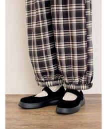 Samansa Mos2 | ベロアストラップスニーカー(スニーカー)